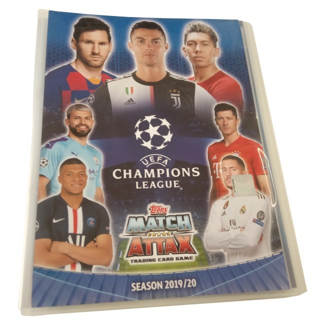 Album na fotbalové kartičky Topps Match Attax Champions League 2019/20 - Fans shop Kartičky
