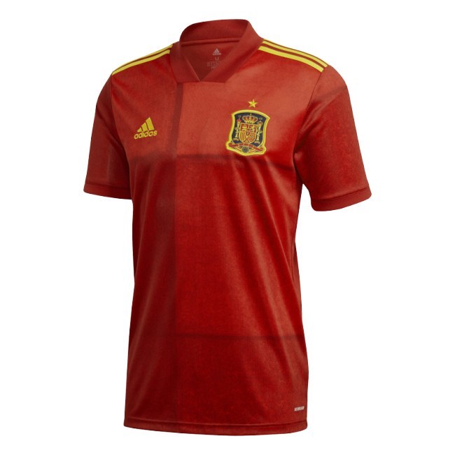 Adidas Španělsko domácí červená/zlatá UK M - Národní týmy Oblečení