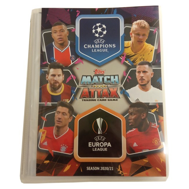 Album na fotbalové kartičky Topps Match Attax Champions League 2020/21 - Fans shop Kartičky