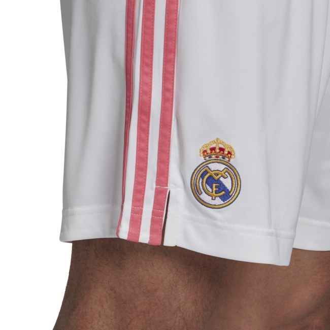 Adidas Real Madrid domácí 2020/2021 bílá/růžová UK M - Výprodej Fans shop Oblečení
