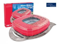 3D Puzzle - Fotbalový stadion Alianz Arena FC Bayern Mnichov