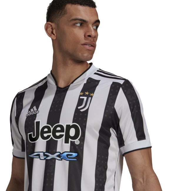 Adidas Juventus FC domácí 2021/2022 bílá/černá UK M - Juventus Turín Oblečení