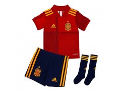 Adidas Španělsko domácí červená/tmavě modrá/zlatá UK Junior XL