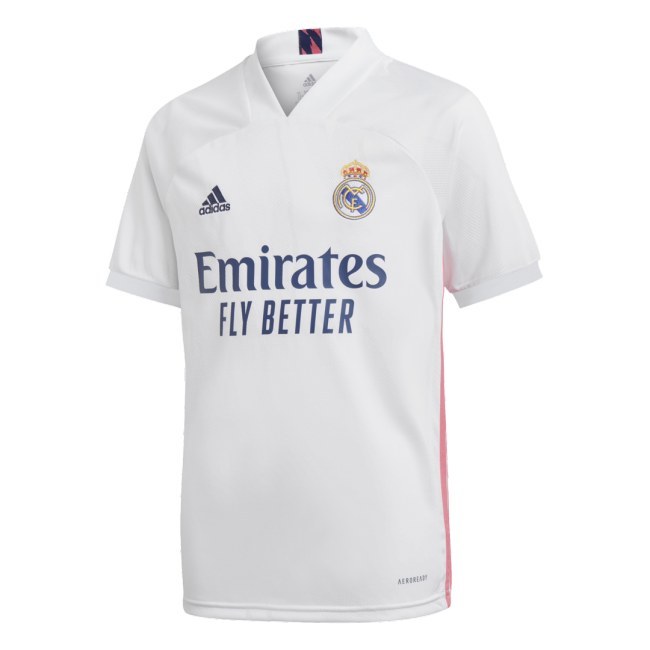 Adidas Real Madrid domácí 2020/2021 bílá UK Junior M - Výprodej Fans shop Oblečení