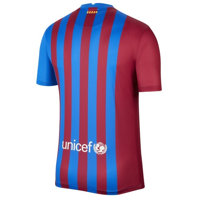 Nike FC Barcelona domácí 2021/2022 červená/modrá UK M