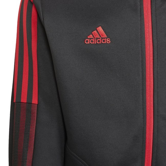 Adidas Manchester United FC Tiro Anthem černá/červená UK Junior S - Manchester United Oblečení