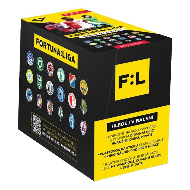 Retail box fotbalových kartiček SportZoo Fortuna Liga 2020/2021 Serie 2