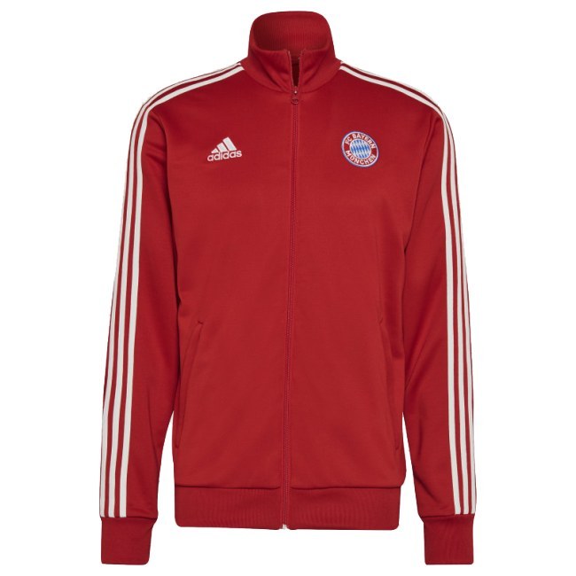 Adidas FC Bayern Mnichov 3S červená/bílá UK M - Bayern Mnichov Oblečení