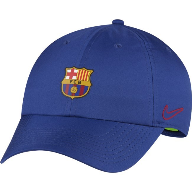 Nike FC Barcelona Heritage86 tmavě modrá/vínová UK MISC - FC Barcelona Čepice rukavice a šály